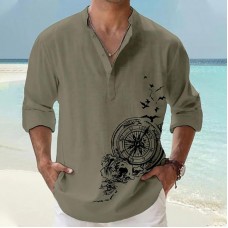 DEELMO Men's Cotton 
